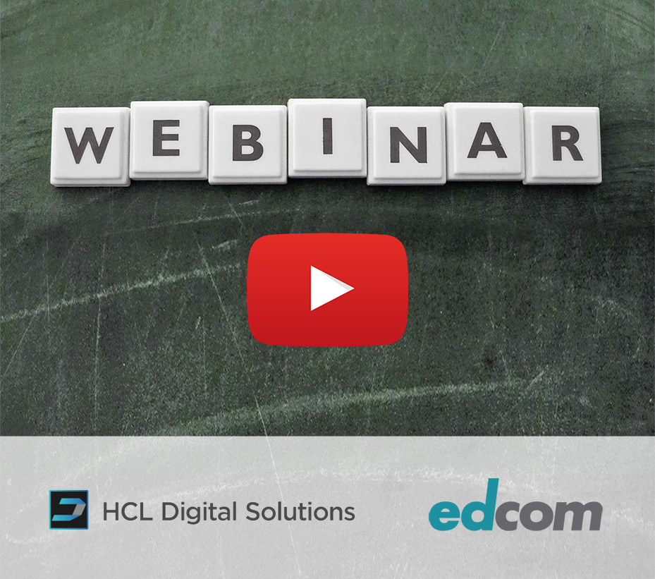 Webinar HCL mit Youtube Kachel